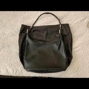 Gucci Hobo Signature Leather Bag (vintage)